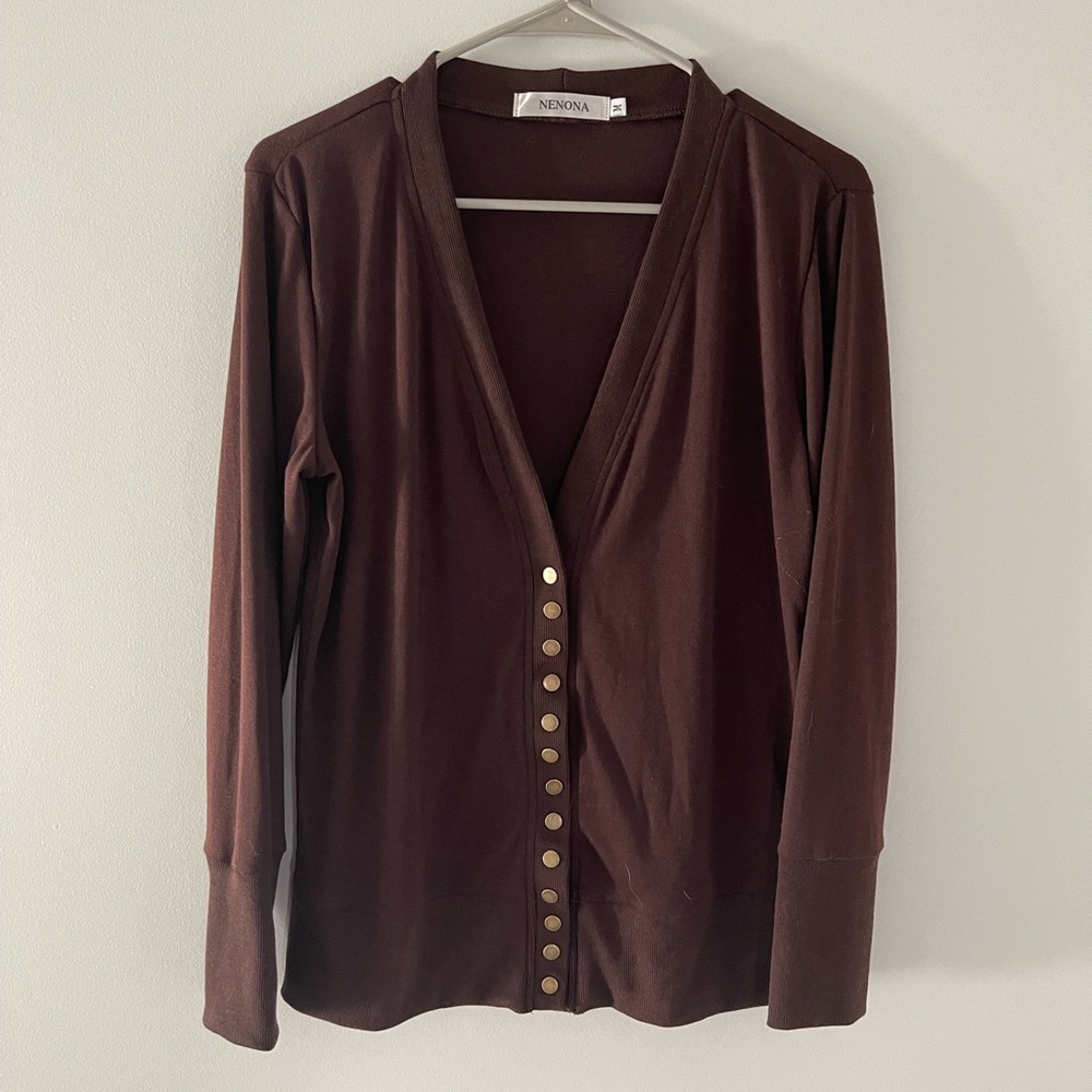 Brown Cardigan